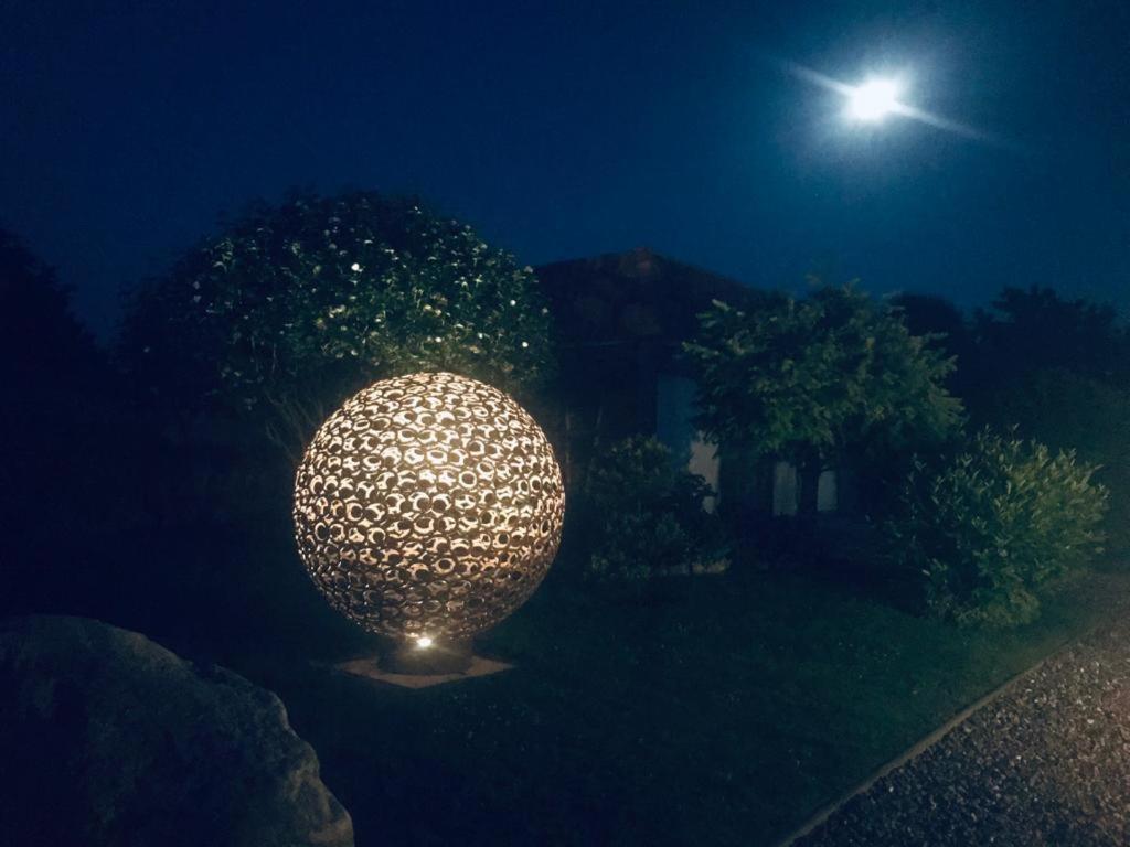 Landhausidyll Ferienwohnung Grundshagen Bagian luar foto