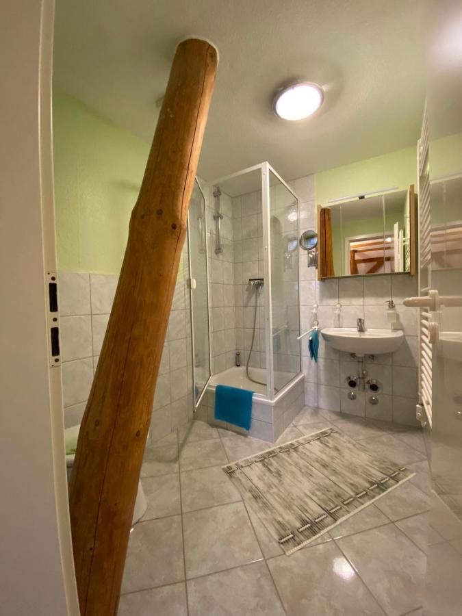 Landhausidyll Ferienwohnung Grundshagen Bagian luar foto